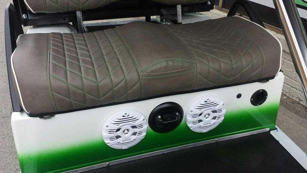 Custom 2013 Electric Club Car - Green Fade - SOLD