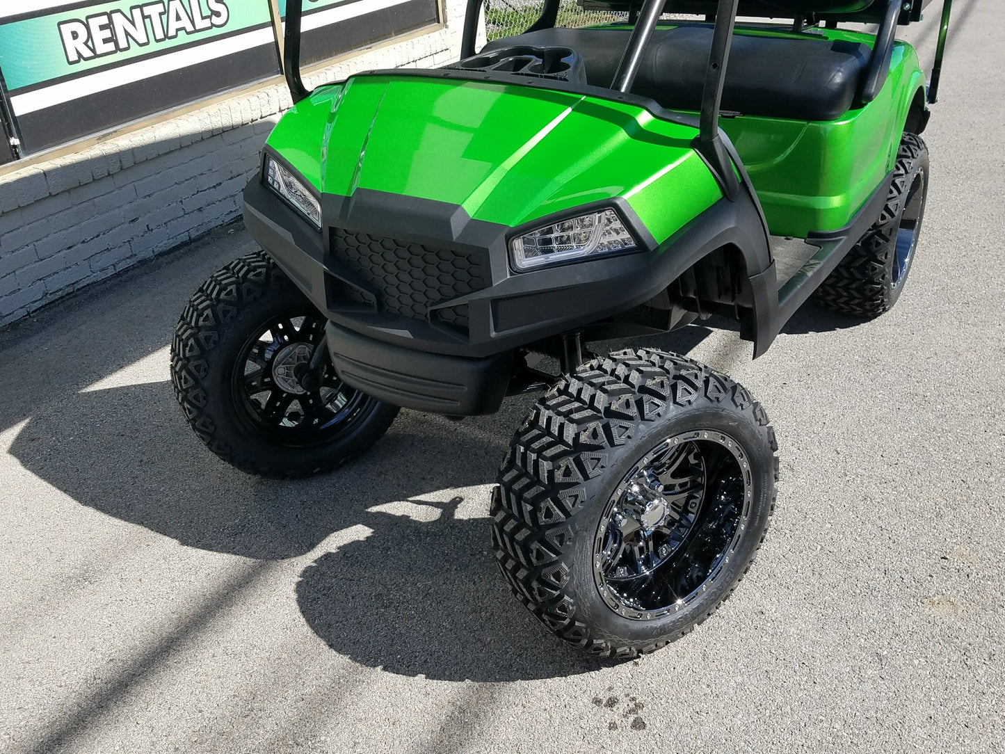 2014 Green Havoc Electric Yamaha Drive Golf Cart - SOLD
