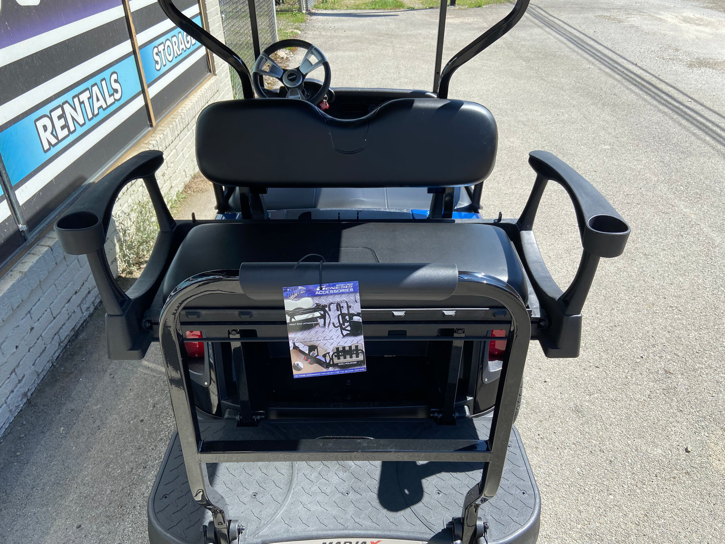 2017 EZGO RXV 48v - Black and Blue Custom *SOLD*