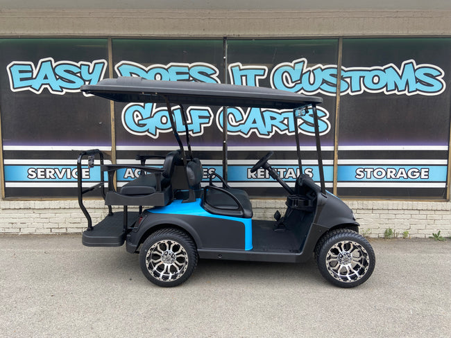 2018 EZGO RXV 48v - Matte Black and Blue *SOLD*