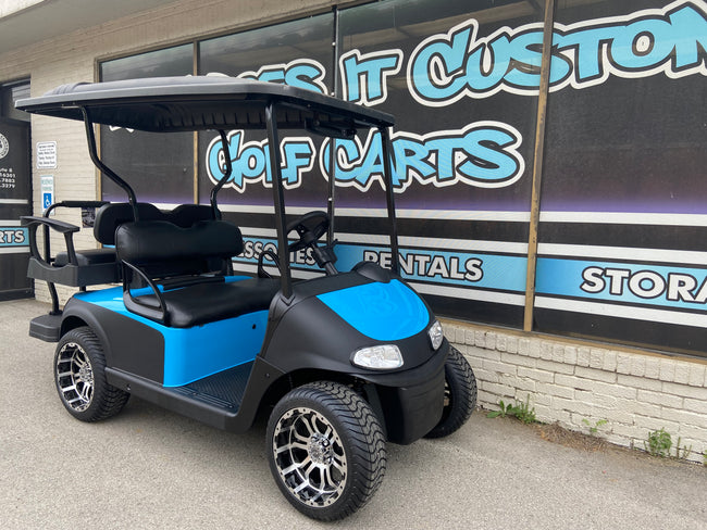 2018 EZGO RXV 48v - Matte Black and Blue *SOLD*