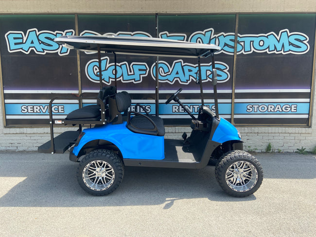 2017 EZGO RXV 48v Lifted Golf Cart - Grabber Blue *SOLD*