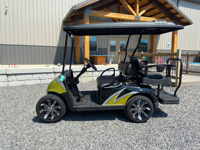 2017 EZGO RXV - Custom Black - Silver - Gold *SOLD*