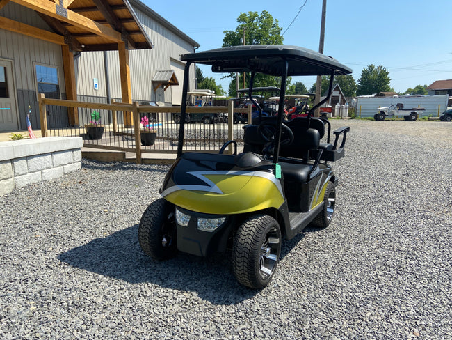 2017 EZGO RXV - Custom Black - Silver - Gold *SOLD*