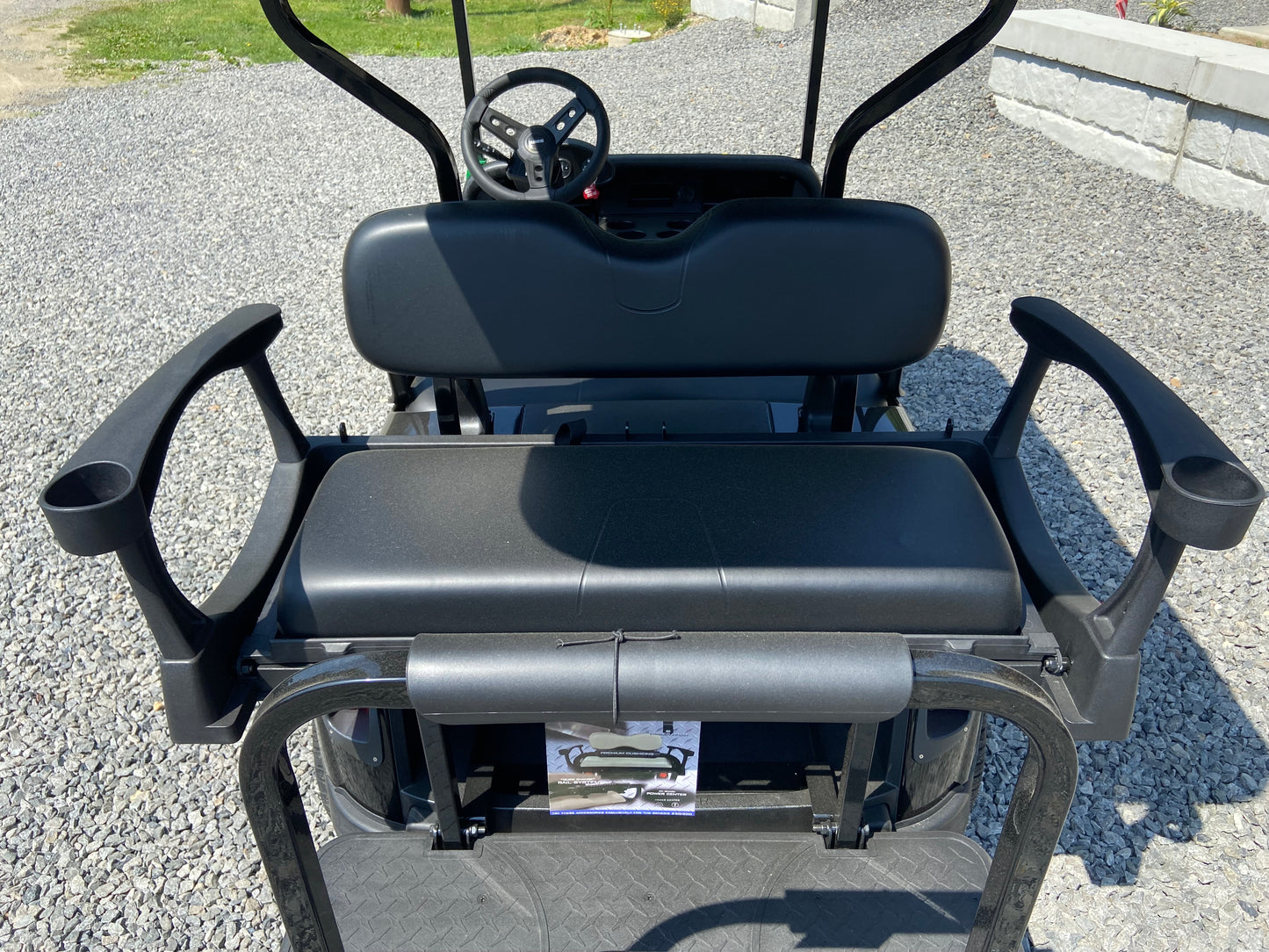 2017 EZGO RXV - Custom Black - Silver - Gold *SOLD*