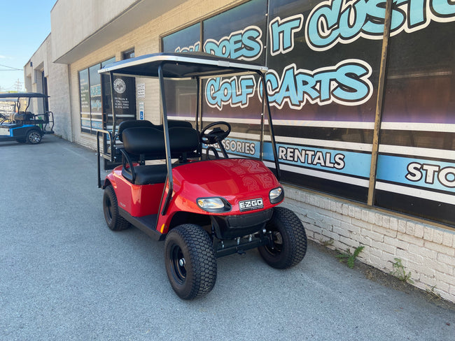2022 EZGO Valor Red with Extended Roof *SOLD*