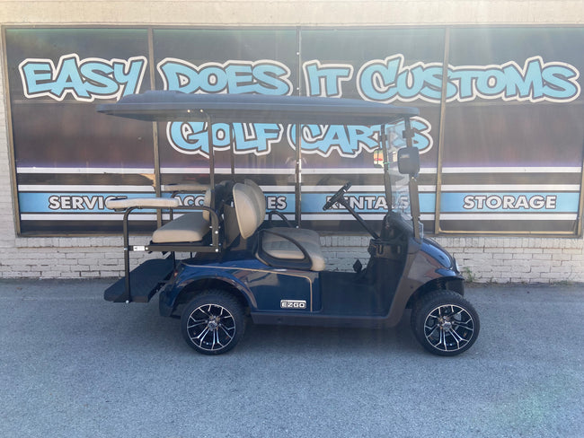2018 EZGO RXV 48v - Blue with Extended Roof *SOLD*