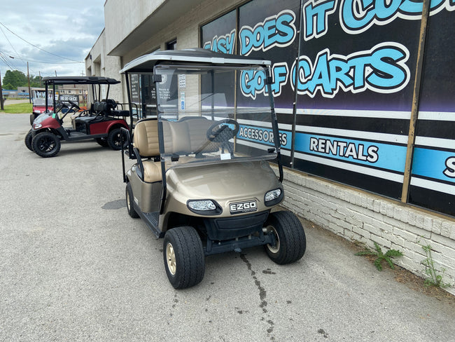 2018 EZGO TXT - Almond Extended Roof *SOLD*