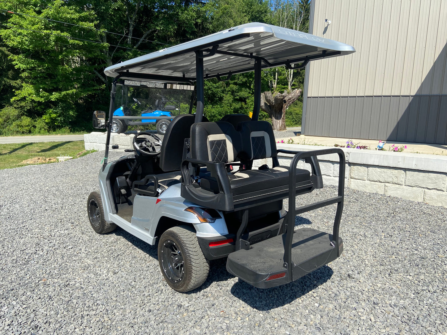 2022 Star Sirius LSV Golf Cart - Silver Metallic *SOLD*