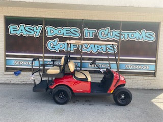 2021 EZGO VALOR 48V GOLF CART - Red *SOLD*