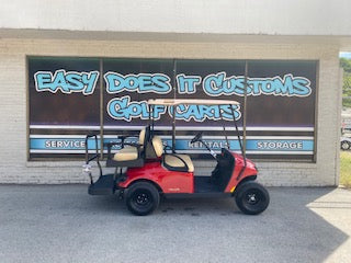 2021 EZGO VALOR 48V GOLF CART - Red *SOLD*