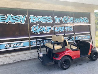 2021 EZGO VALOR 48V GOLF CART - Red *SOLD*
