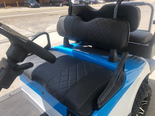 2015 EZGO RXV Golf Cart - Teal and White *SOLD*