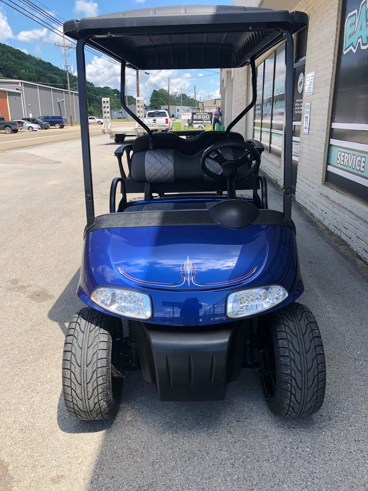 2015 EZGO RXV - Blue and Orange *SOLD*
