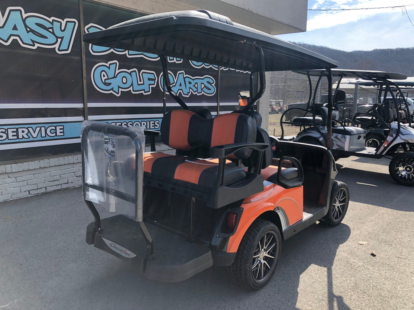 2017 Electric EZGO RXV - Custom Orange *SOLD*