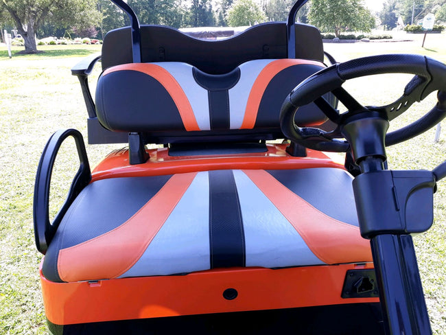 2015 EZGO RXV - Orange, Black, and Silver *SOLD*