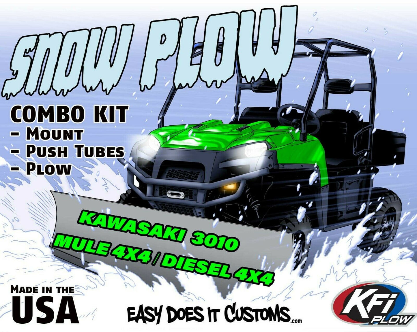 KAWASAKI UTV 3010 Mule 4x4 / Diesel 4x4 2001-2008