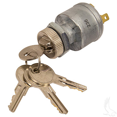 EZGO Universal 4 Terminal with Mixed Key Codes Key Switch