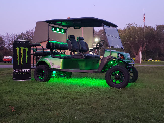 Golf Cart LED Accent Light Kit use with XKCHROME Smartphone App