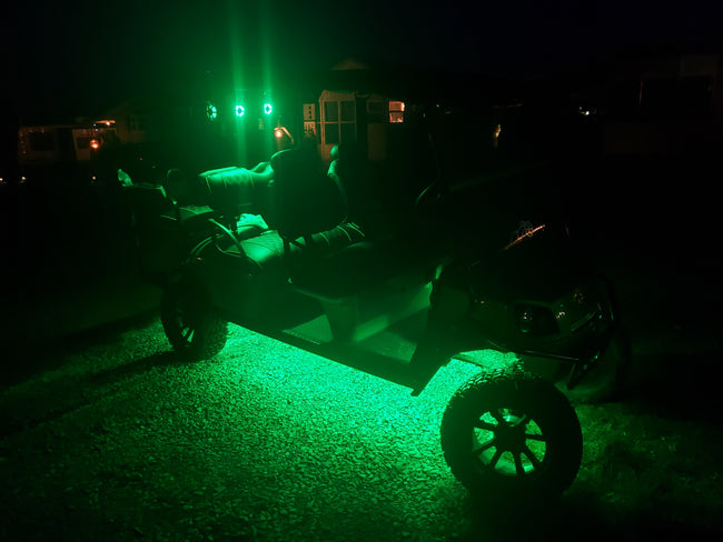 Golf Cart LED Accent Light Kit use with XKCHROME Smartphone App