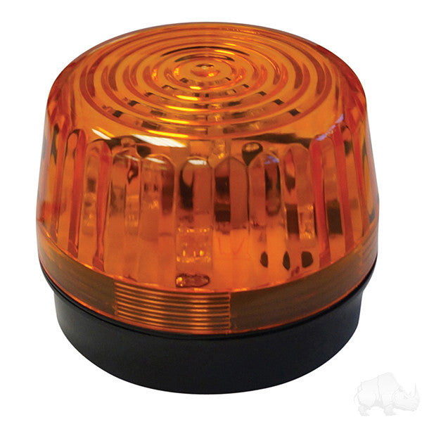 Amber LED Strobe Light 12-24VDC