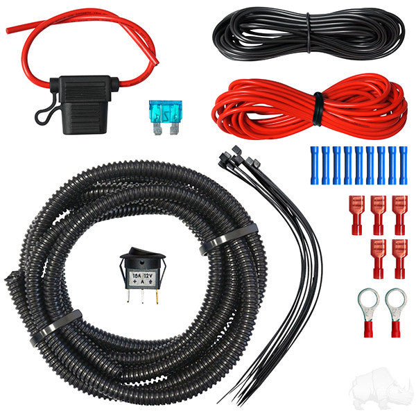 LED Utility w / Toggle Switch Wiring Kit