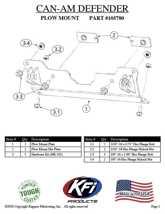 CAN-AM DEFENDER 6x6 (DPS*XT) - 2020-2021-2022-2023-2024-2025