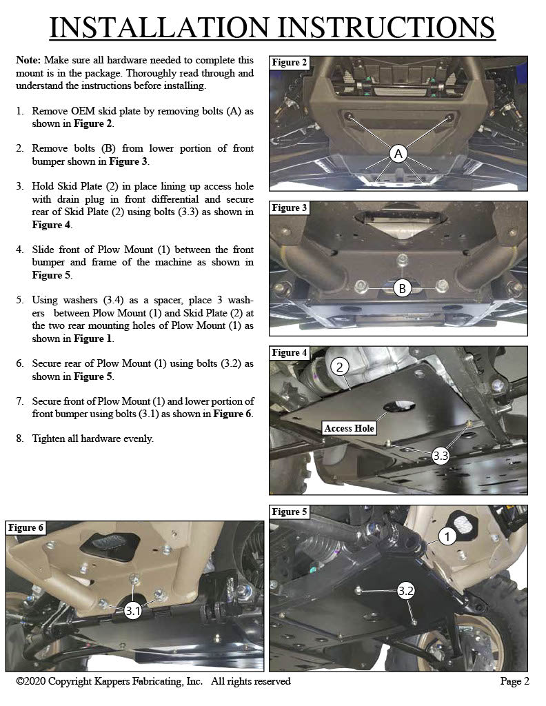 YAMAHA WOLVERINE X2 / X4 (all models)  2020-2025