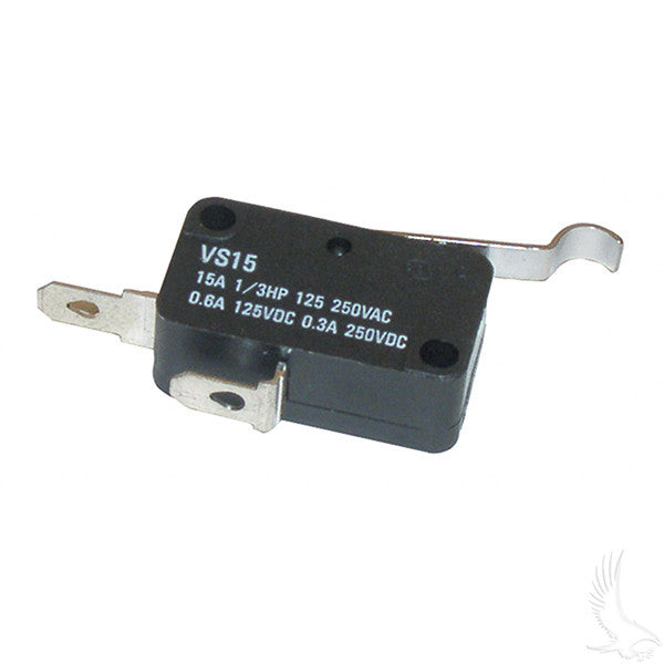 2 terminal Micro Switch for Club Car DS Gas 84+, Electric 80+ 36V