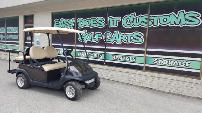2013 Electric Club Car Precedent Golf Cart - Mocha - SOLD