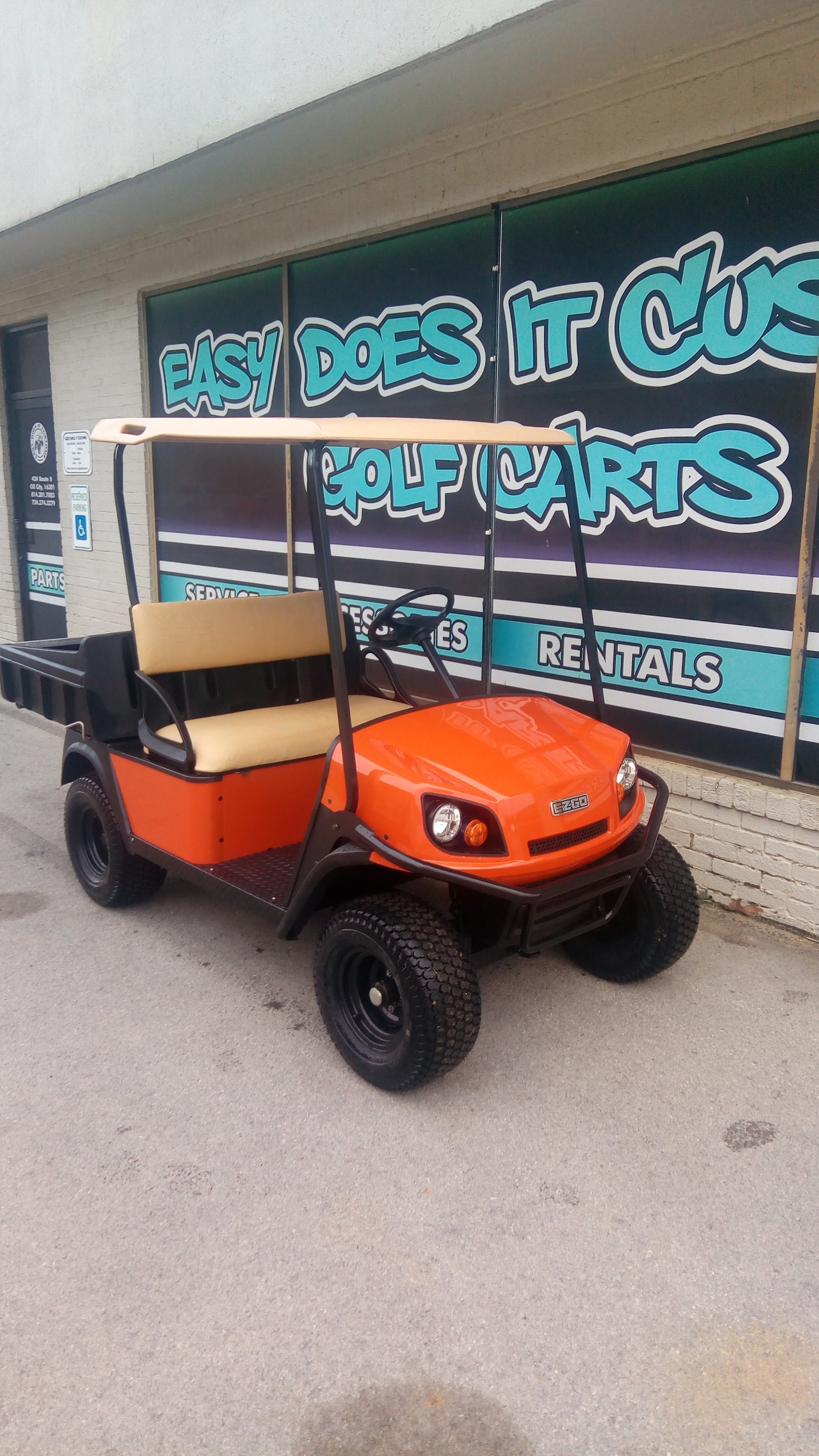 2013 Cushman Hauler Gas 800X Golf Cart **SOLD**