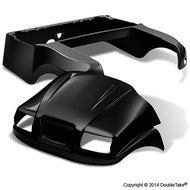 DoubleTake Phantom Golf Cart Body Kit For Club Car Precedent Black