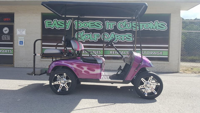 2008 Electric Custom Tribal EZGO TXT 4 Passenger Golf Cart - SOLD!