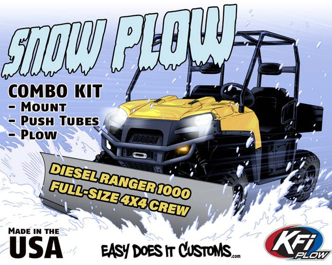 POLARIS Diesel Ranger 1000 Full-Size 4x4 Crew 2015-2018