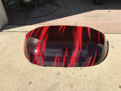 Red Streak Club Car Precedent Golf Cart Body
