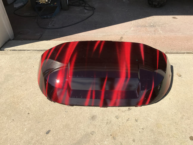 Red Streak Club Car Precedent Golf Cart Body