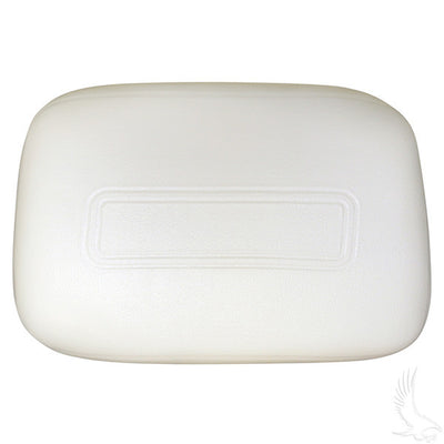 Club Car 00 & Down White Seat Back Assembly