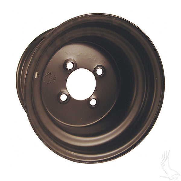 10x8 3:5 Black Offset Steel