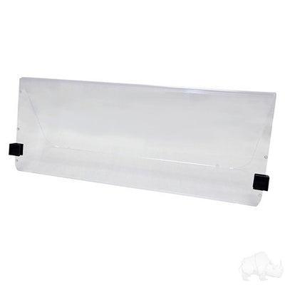 RHOX Clear Acrylic Split Windshield for Yamaha G22 03-06 Golf Cart