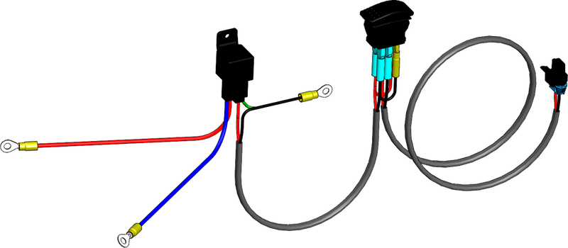 KFI Hydraulic Actuator Turning Kit for UTV Plows 10679.95