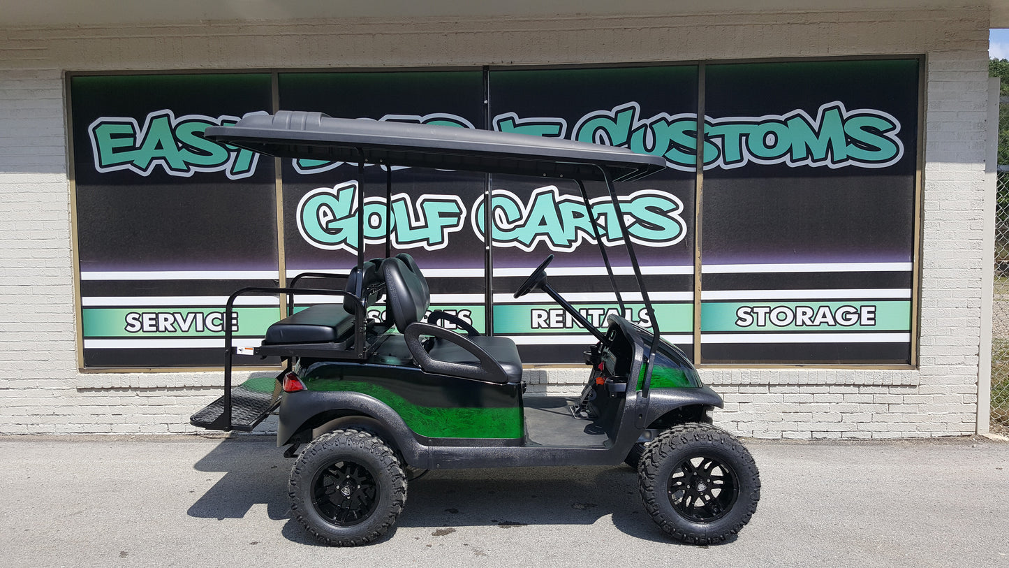 2011 Electric Club Car Precedent Golf Cart - Green Marble - SOLD