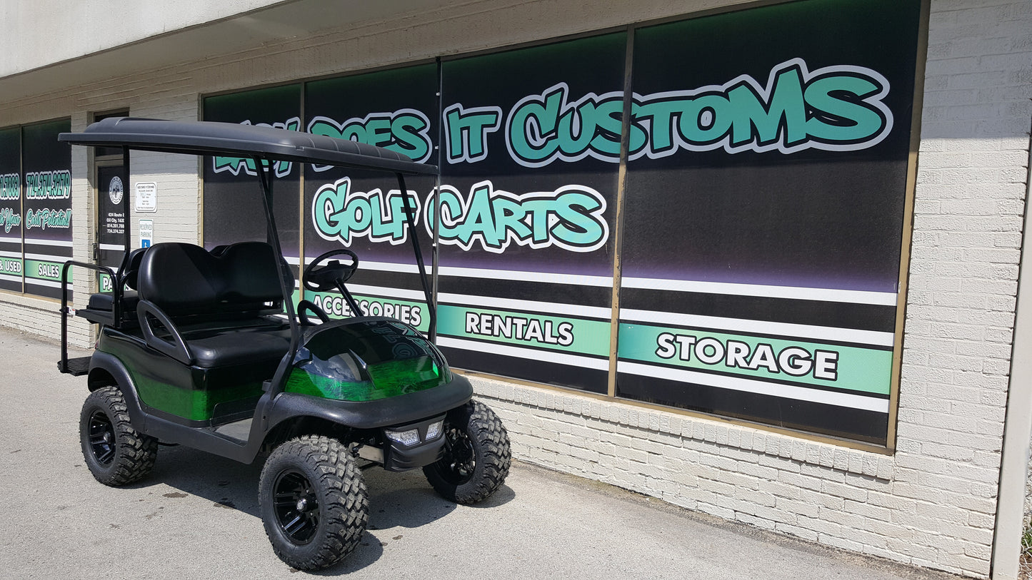 2011 Electric Club Car Precedent Golf Cart - Green Marble - SOLD