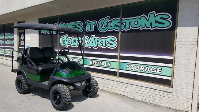 2011 Electric Club Car Precedent Golf Cart - Green Marble - SOLD
