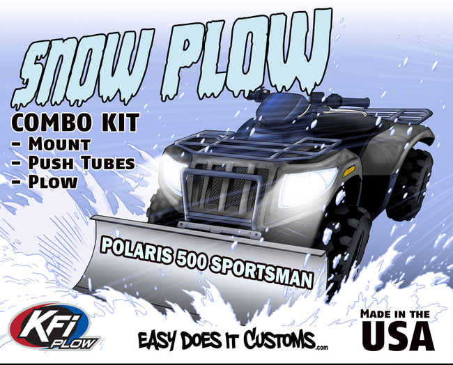 Polaris 500 Sportsman - 1996-2013 ATV    KFI Plow Mount 106020