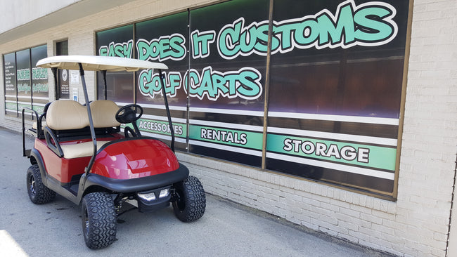 2011 Electric Club Car Precedent Golf Cart - Sangria - SOLD