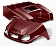 DoubleTake Spartan Golf Cart Body Kit for Club Car DS Burgandy
