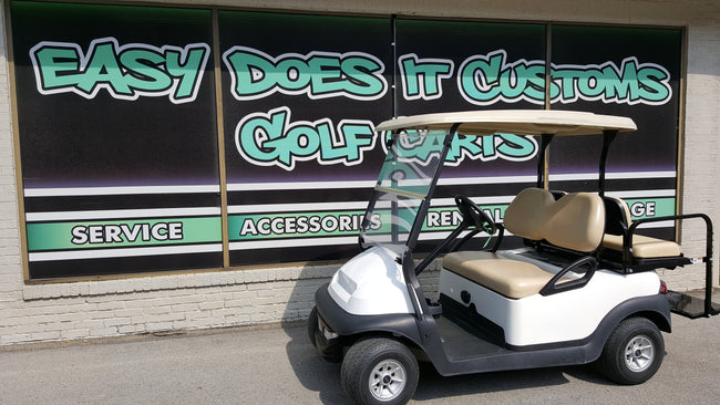 2013 Electric Club Car Precedent Golf Cart - White - SOLD