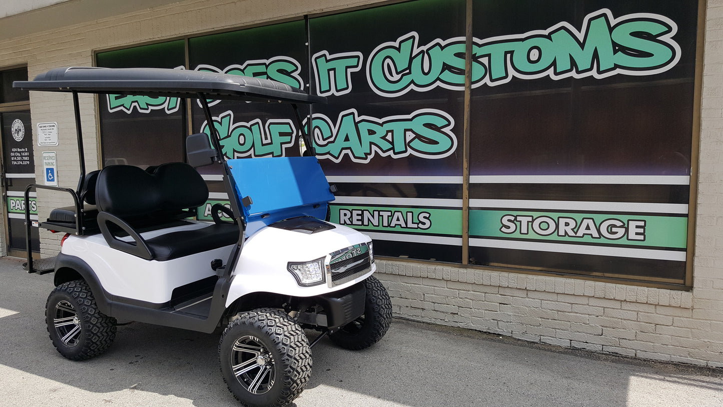 2014 Electric Club Car Precedent Golf Cart - White Alpha - SOLD