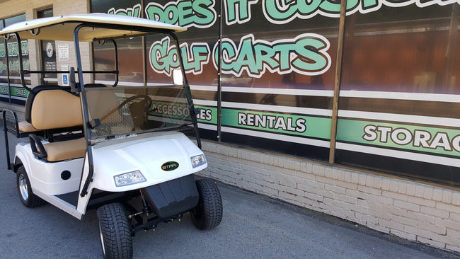 2017 Star Electric Golf Cart - White SOLD