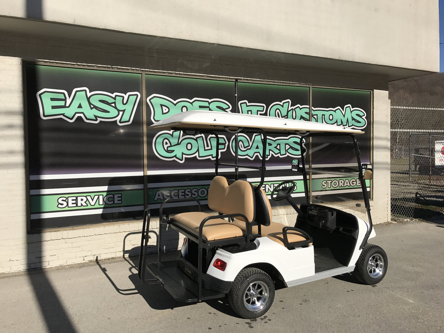 Star EV Golf Cart at Easy Does It Customs
